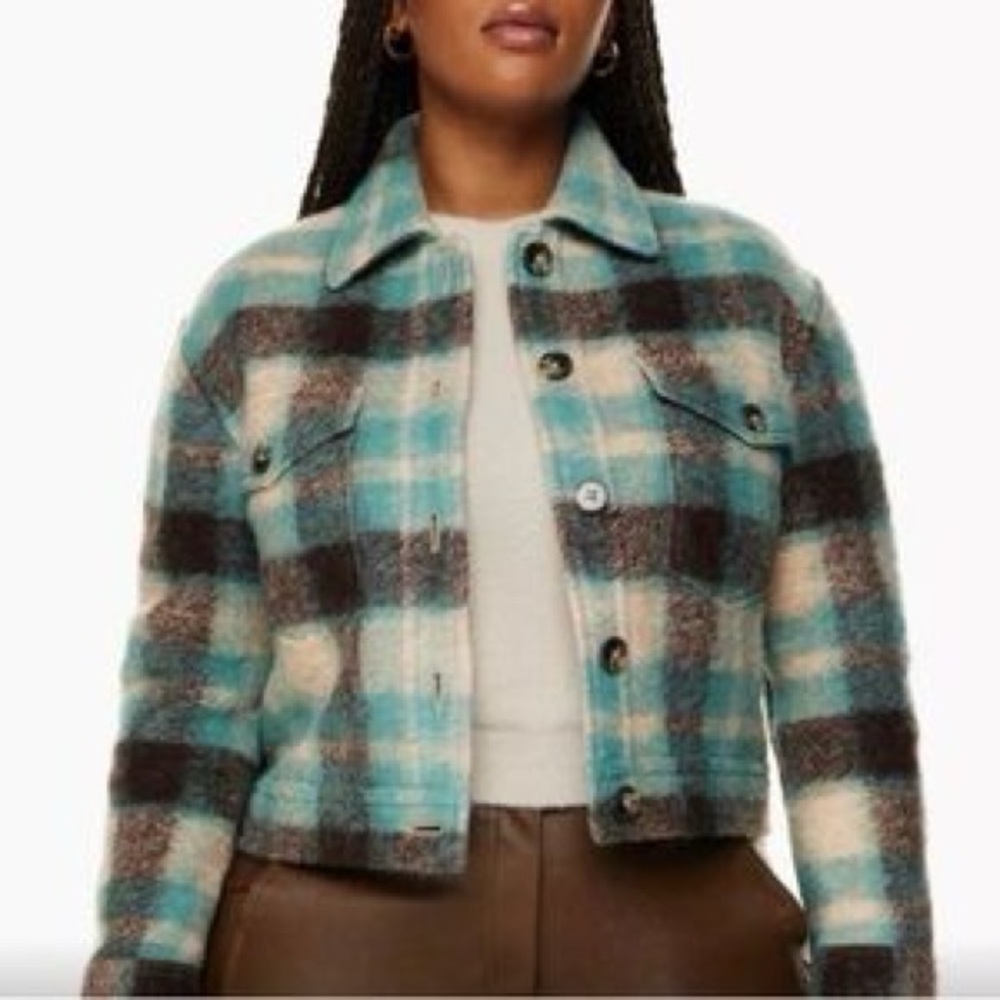 Wilfred cropped Ganna jacket